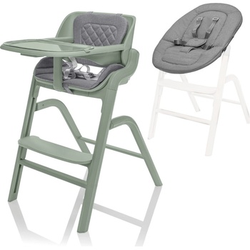 ZOPA Set židlička Inspira + novorozenecký set Pistacio Green