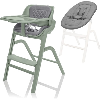 ZOPA Set židlička Inspira + novorozenecký set Pistacio Green