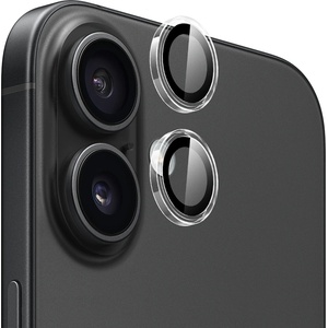 Blueo Протектор камера за iPhone 16 / iPhone 16 Plus - оригинален протектор за обектив с метална рамка - Прозрачен