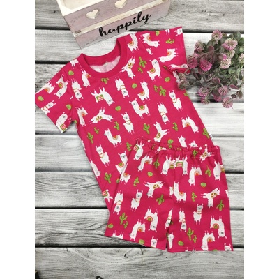 Textil EBi pyžamo lama