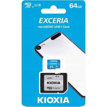 KIOXIA EXCERIA microSDXC UHS-I U1 64 GB LMEX1L064GG2
