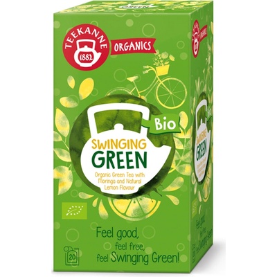 TEEKANNE Swinging green zelený čaj BIO 20 sáčkov