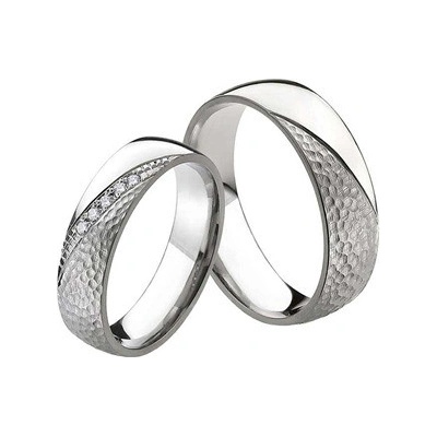 Swepol Dámský titanový snubní prsten T169 D