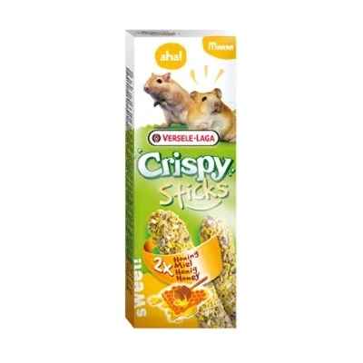 Versele-Laga Sticks Hamsters-Gerbils Honey - Вкусно лакомство, стик за хамстери и джербили с мед, 2 х 55 гр