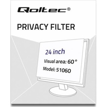 Qoltec 51060 Privatizing filter RODO 24 16:9