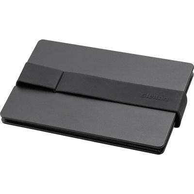 Stelton Кутийка за визитни картички COMPANION, 9 см, черен, алуминий, Stelton (SN233)