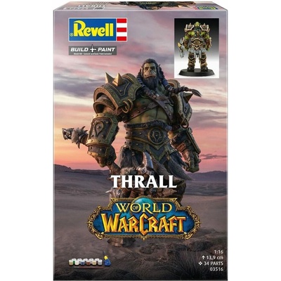 World of Warcraft The Orc Thrall Revell Model Kit 03516 1:16