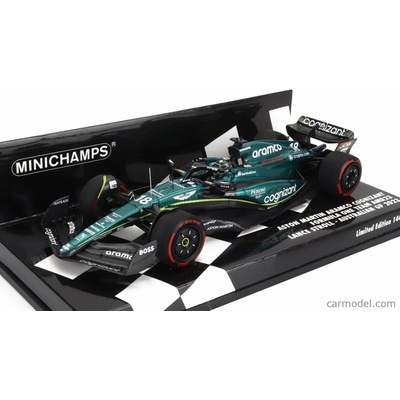 Minichamps Aston martin F1 Amr23 Team Aramco Cognizant N 18 Australian GP 2023 Lance Stroll Green 1:43
