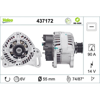 generátor VALEO 437172