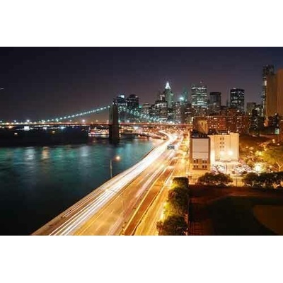 Impol Trade 8-019 vliesová fototapeta Brooklyn Bridge rozměr 368 cm x 254 cm
