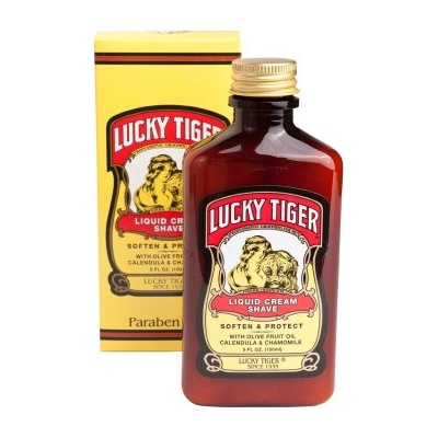 Lucky Tiger Liquid Cream Shave tekutý krém na holenie 150 ml