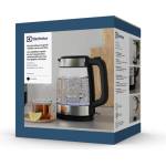 Electrolux Електрическа кана Electrolux E4GK1-4GB 1.7 L 2200 W Черна, Неръждаема (E4GK1-4GB) Електрически кани