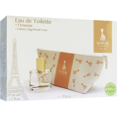 Sophie La Girafe Sophie La Girafe darčeková sada pre deti toaletná voda 50 ml + kozmetická taštička