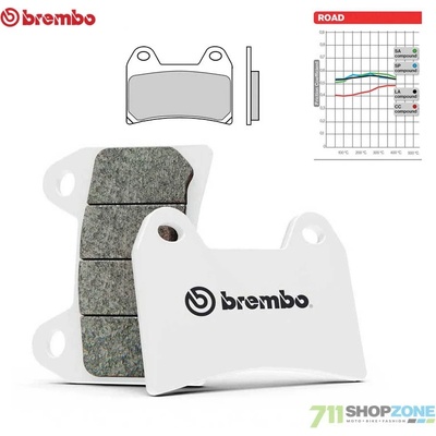 Brembo brzdové platničky 07BB19LA Sinter BMW/CF Moto/Husqvarna/KTM