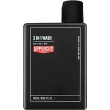 Uppercut 3in1 Wash mycí gel na vlasy tělo a obličej 240 ml