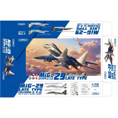 Great Wall Hobby 1/72 MiG-29 late type 9-12 Fulcrum-A