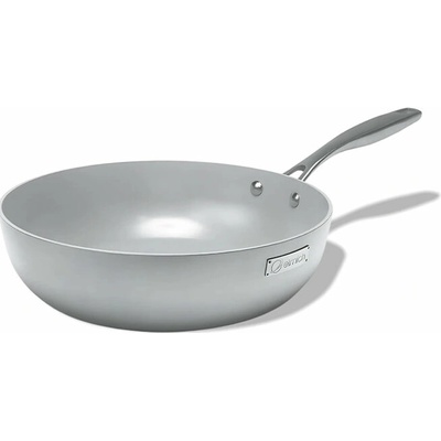 Elmich Nepřilnavá nerezová Wok pánev Tria Ceramic s keramickým povrchem 26 cm