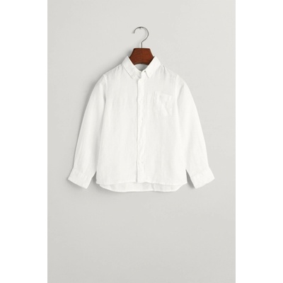 Gant Reg. Linen Ls B.d. Shirt biela