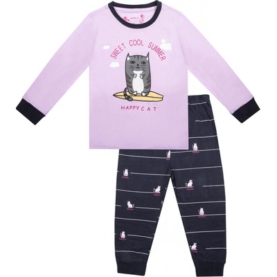 Dívčí pyžamo Wolf SC fialková