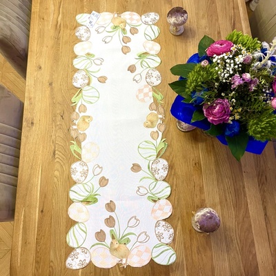 TiaHome Veľkonočný obrus Easter 40x110cm