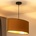 Duolla - Пендел OVAL VEGAN 1xE27/15W/230V кафяв (DU603348)