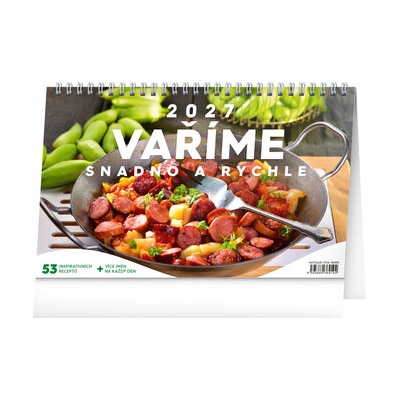NOTIQUE Stolový Varíme jednoducho a rýchlo 23,1 x 14,5 cm 2027