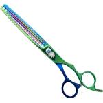 Kenchii Professional Peacock - професионална филажна ножица за кучета, 39 зъба, 7, 5