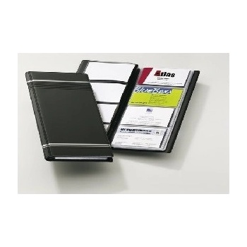 Durable vizitkár Visifix s prúžkami čierny