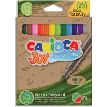 Image 1 of CARIOCA - Еко флумастери - 12 цвята (43100)
