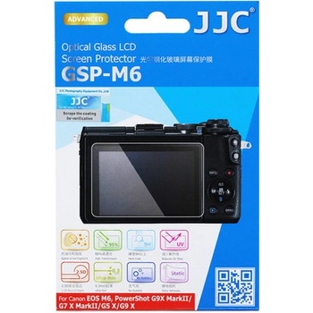 JJC ochranné sklo na displej pro Canon EOS M6, Powershot G9 X, G9 X Mark II, G7 X MarkII, G5