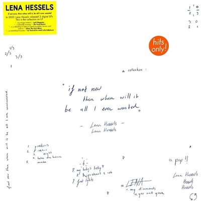 Lena Hessels - If Not Now, Then When Will It, Be All I Ever Wanted (LP) (0718752235310)