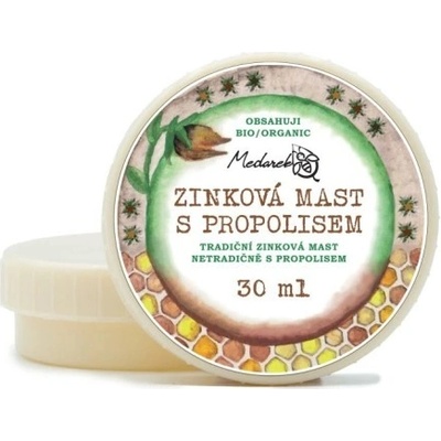 Medarek Zinková masť s propolisom BIO 30 ml
