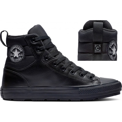 Converse Chuck Taylor All Star Faux Berkshire Boot Hi 171447 Black Black Ash Stone