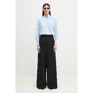 Fiorucci Памучна риза Angel Embroidered Relaxed Fit (U02SPTLO055CO02BL02)