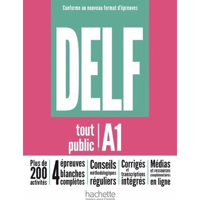 DELF Tout Public A1. Nouveau Format d'Epreuves. Podręcznik