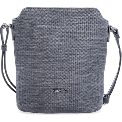 Carmelo malá originální dámská crossbody kabelka 4307 Anthracite šedá