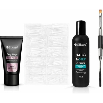 Silcare POLYGEL PINK DIAMOND 30 g set