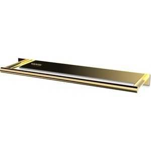 DECOR WALTHER Закачалка на релса за кърпи Mikado Frame 31 см злато (0523820)