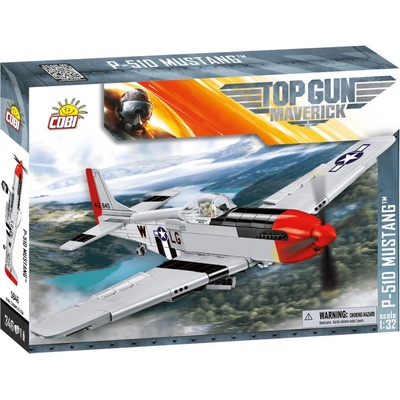 COBI 5846 TOP GUN Maverick Americký stíhací letoun North American P-51D Mustang – Zboží Dáma