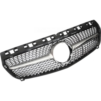 Predná maska Mercedes A trieda W176 12-15 Diamond Silver Chrome