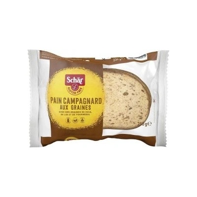 SCHÄR - Pain Campagnard AUX GRAINES, bez lepku, 250g
