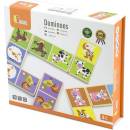 Deskové hry Dřevěné domino Domácí zvířata
