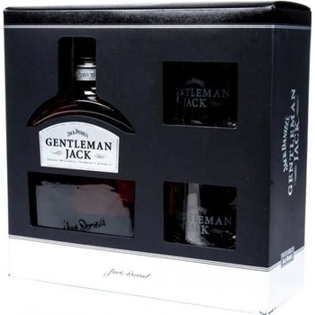 Jack Daniel's Gentleman Jack 40% 0,7 l (dárkové balení 2 sklenice)