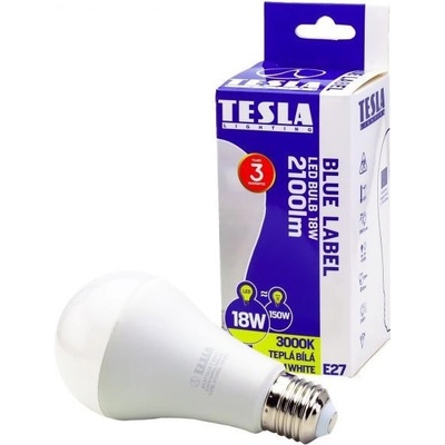 Tesla BULB E27, 18W, teplá biela