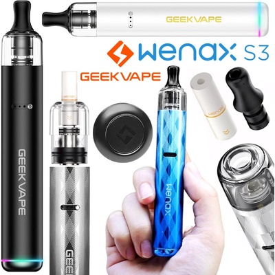 GeekVape Wenax S3 Pod Kit 1100 mAh pearl white 1 ks