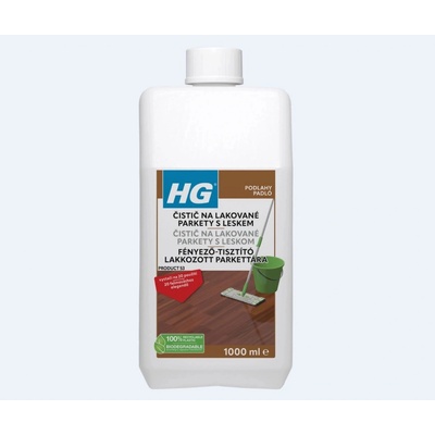HG čistič s leskem pro parkety & dřevěné podlahy 1 l – Zboží Dáma