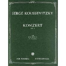 Koncert pre kontrabas a orchester, op.3 noty pro kontrabas a klavír