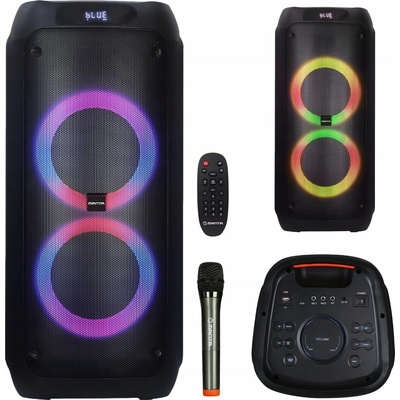Přenosný karaoke reproduktor Manta ATTIS 120W AUX USB