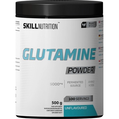 Skill Nutrition Glutamine Powder [500 грама] Неовкусен