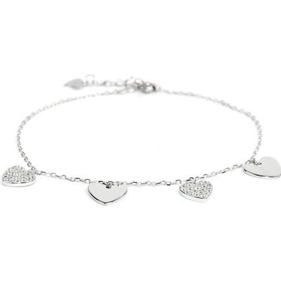 Rafity stříbrný s zirkony B0008-05